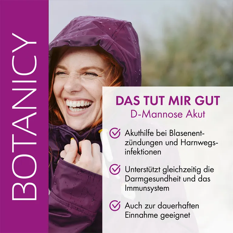 shopapotheke BOTANICY D-Mannose Akut Fabrikladen