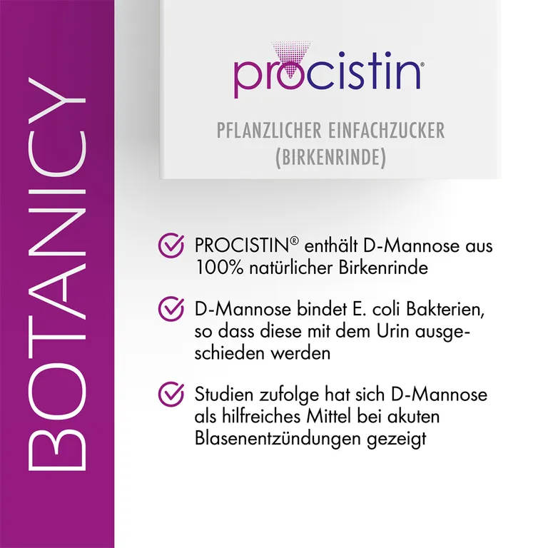 shopapotheke BOTANICY D-Mannose Akut Fabrikladen