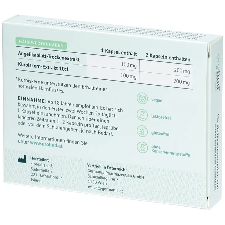 shopapotheke Urolind® Blasen Relax Kapseln Outlet