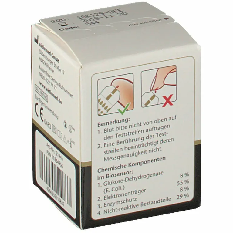 shopapotheke GlucoCheck GOLD Blutzuckerteststreifen Preisnachlass