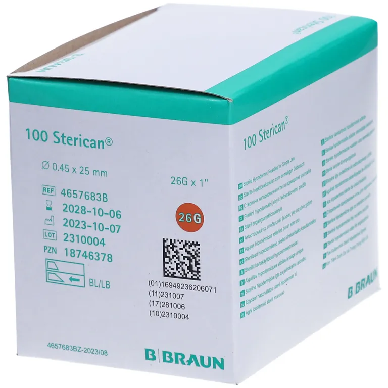 shopapotheke Sterican® Einmalkanüle 26 G 25 mm Neueste Mode