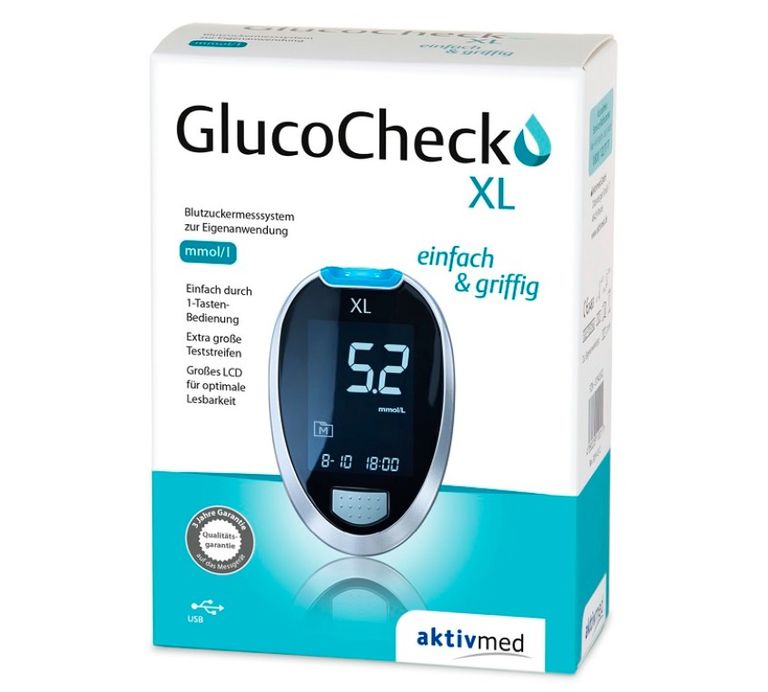 shopapotheke GlucoCheck XL Messgerät [mmol/L] zur Kontrolle des Blutzuckers bei Diabetes mell Letzter Tag