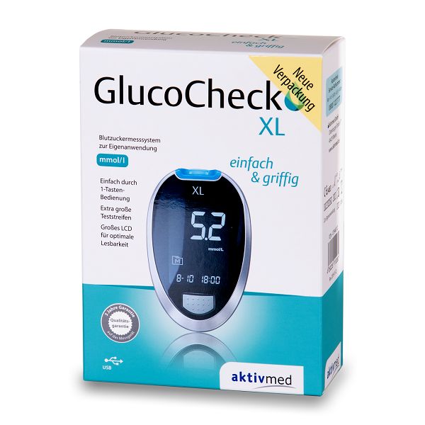 shopapotheke GlucoCheck XL Messgerät [mmol/L] zur Kontrolle des Blutzuckers bei Diabetes mell Letzter Tag