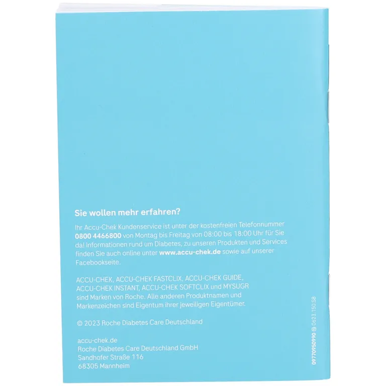 shopapotheke ACCU-CHEK® Mein Tagebuch Vierteljährliche Förderung
