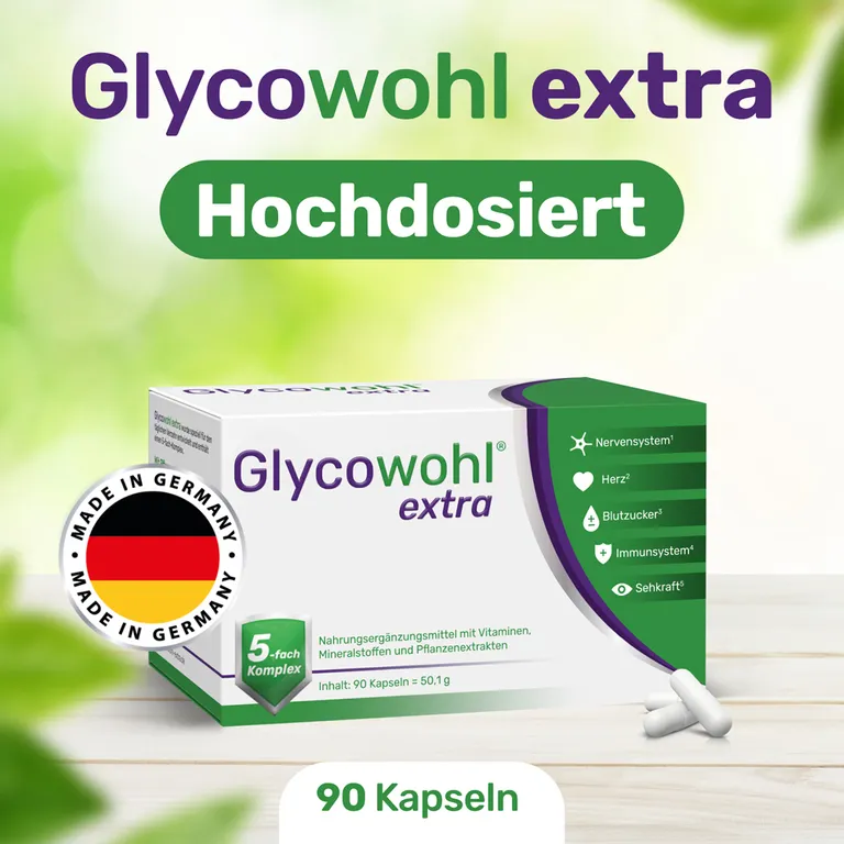 shopapotheke GLYCOWOHL® extra Kapseln für einen gesunden Blutzucker Super Rabatt