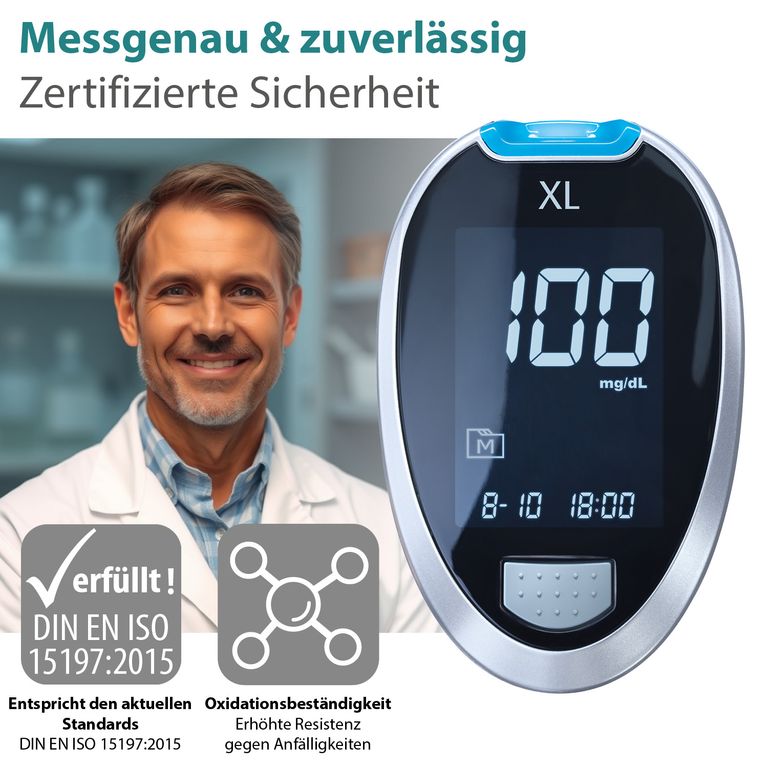 shopapotheke GlucoCheck XL Blutzuckerteststreifen 100 Stück Clearance-Verkauf
