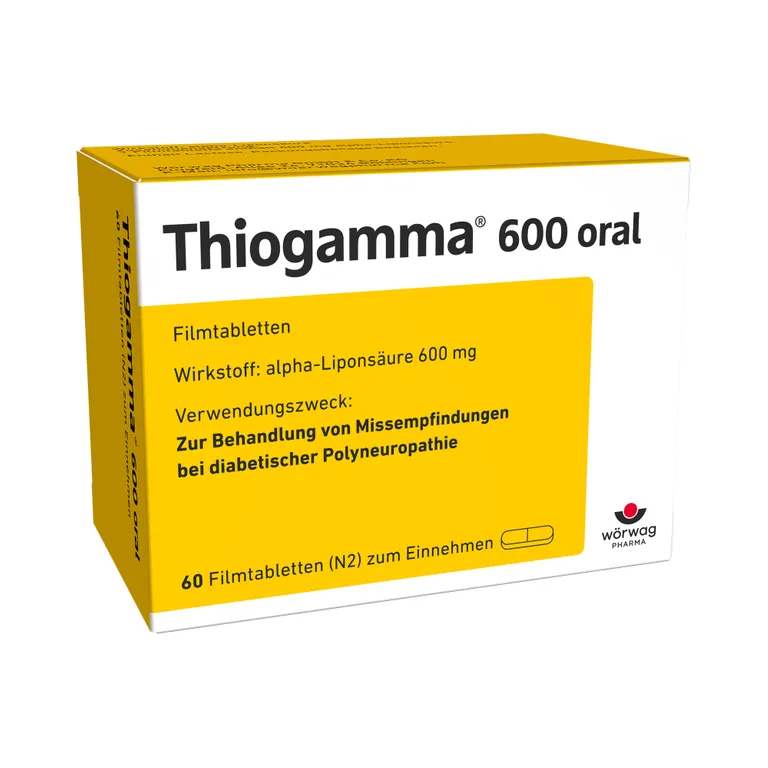 shopapotheke Thiogamma® 600 oral Kostenloser Versand international