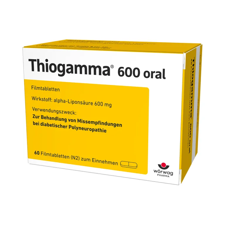 shopapotheke Thiogamma® 600 oral Kostenloser Versand international