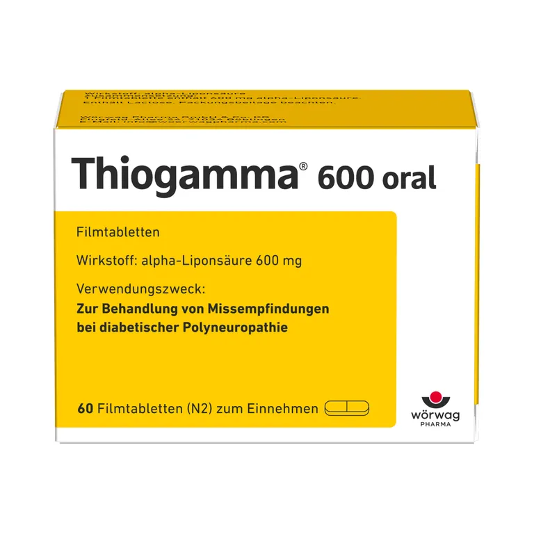 shopapotheke Thiogamma® 600 oral Kostenloser Versand international
