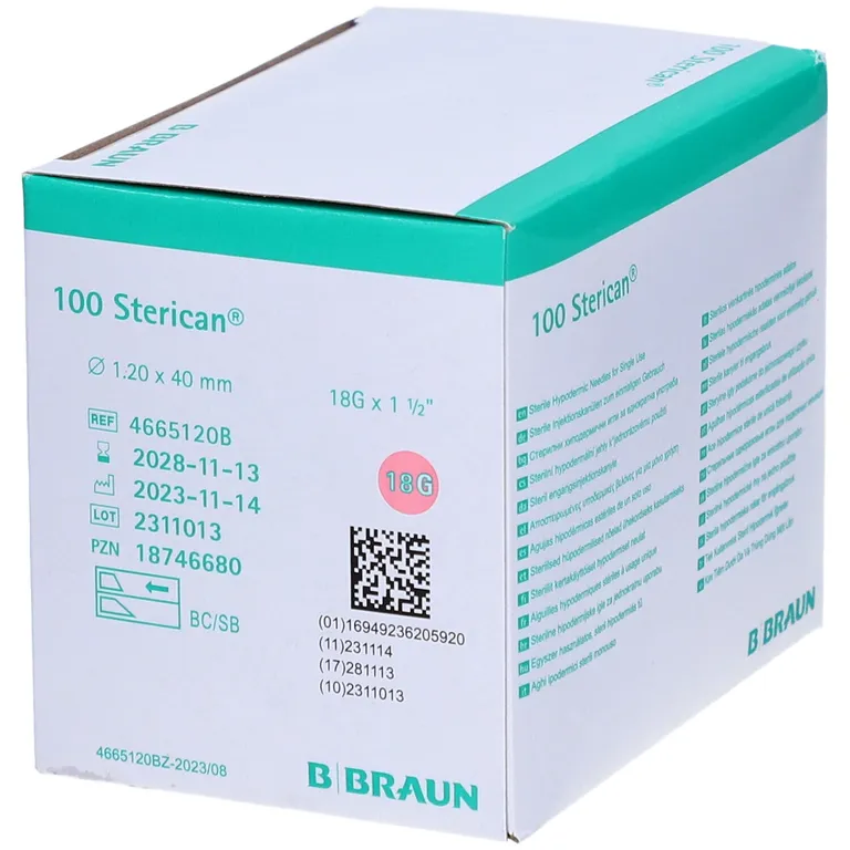 shopapotheke Sterican Einmalkanüle 18 G 40 mm Sonderangebot