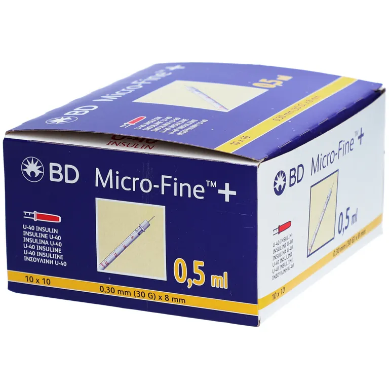 shopapotheke BD Micro FINE™+ U 40 Insulinspritzen 8 mm Günstig kaufen