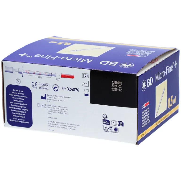 shopapotheke BD Micro FINE™+ U 40 Insulinspritzen 8 mm Günstig kaufen