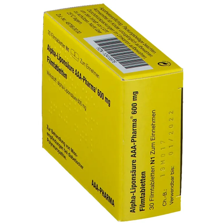 shopapotheke Alpha-Liponsäure AAA-Pharma® 600 mg Großer Ausverkauf