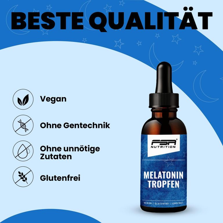 shopapotheke FSA NUTRITION Melatonin Tropfen auf Wasserbasis & ohne Alkohol Cyber Monday