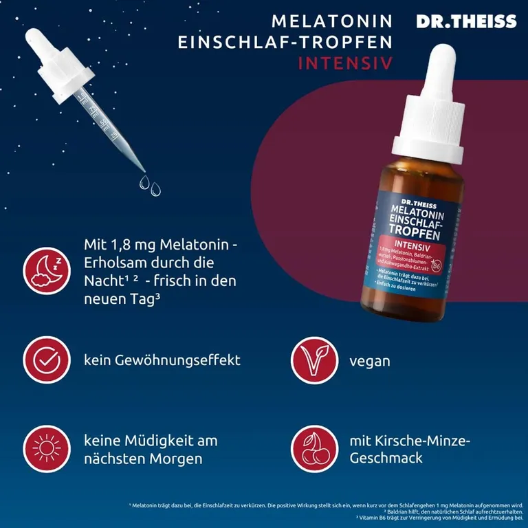 shopapotheke DR.THEISS Melatonin Einschlaf-Tropfen intensiv Valentinstagsangebot