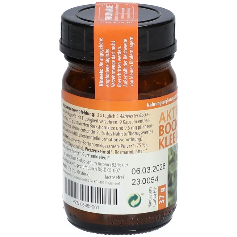 shopapotheke Dr. Pandalis Bockshornklee aktiviert Kapseln Top Angebot