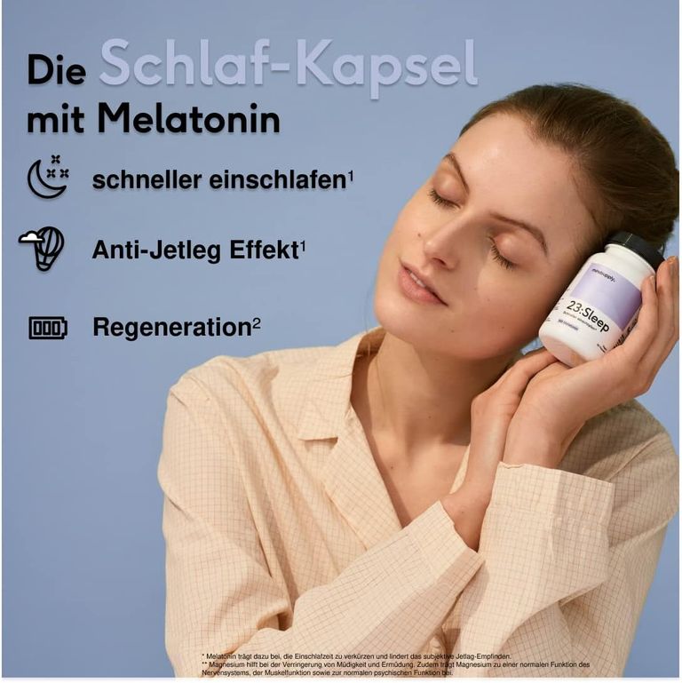shopapotheke mindsupply SLEEP - Einschlaf Kapseln mit Melatonin und Melisse Große Rabatte
