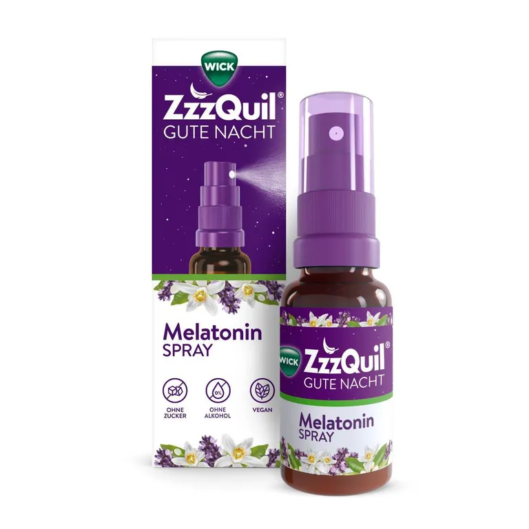 shopapotheke WICK ZzzQuil® Gute Nacht Spray mit Melatonin ohne Zucker ohne Alkohol vegan Saisonale Angebote
