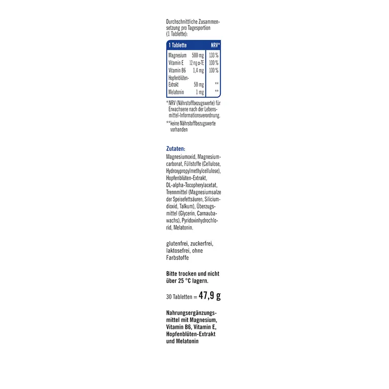 shopapotheke taxofit® Magnesium 500 Nacht + Melatonin Tägliche Deals