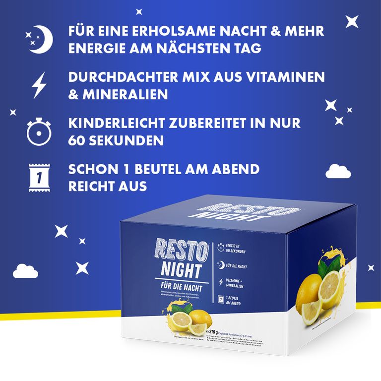 shopapotheke Resto Night - Dein Gute Nacht Drink Riesige Ersparnisse