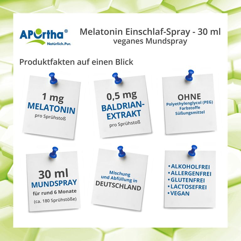 shopapotheke APOrtha® Melatonin Einschlaf-Spray Wochenangebot