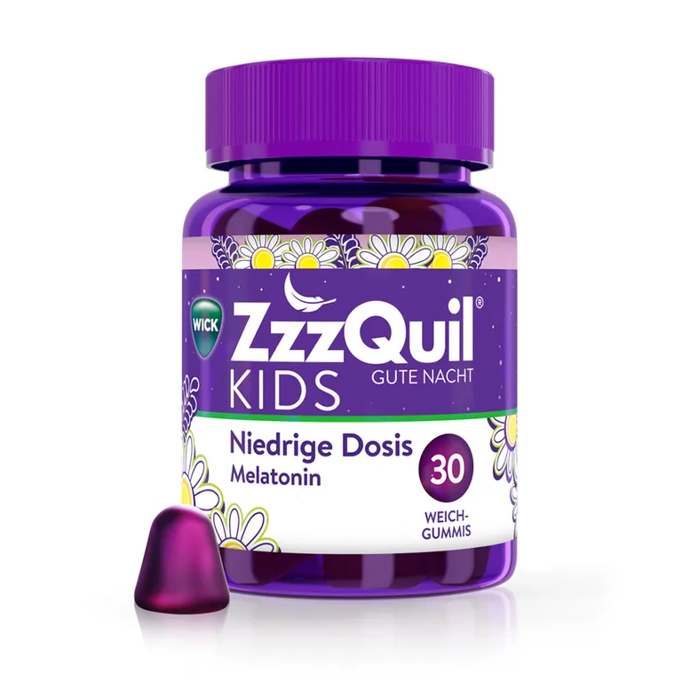 shopapotheke WICK ZzzQuil Gute Nacht KIDS Weichgummis mit Melatonin Letzte 3 Tage
