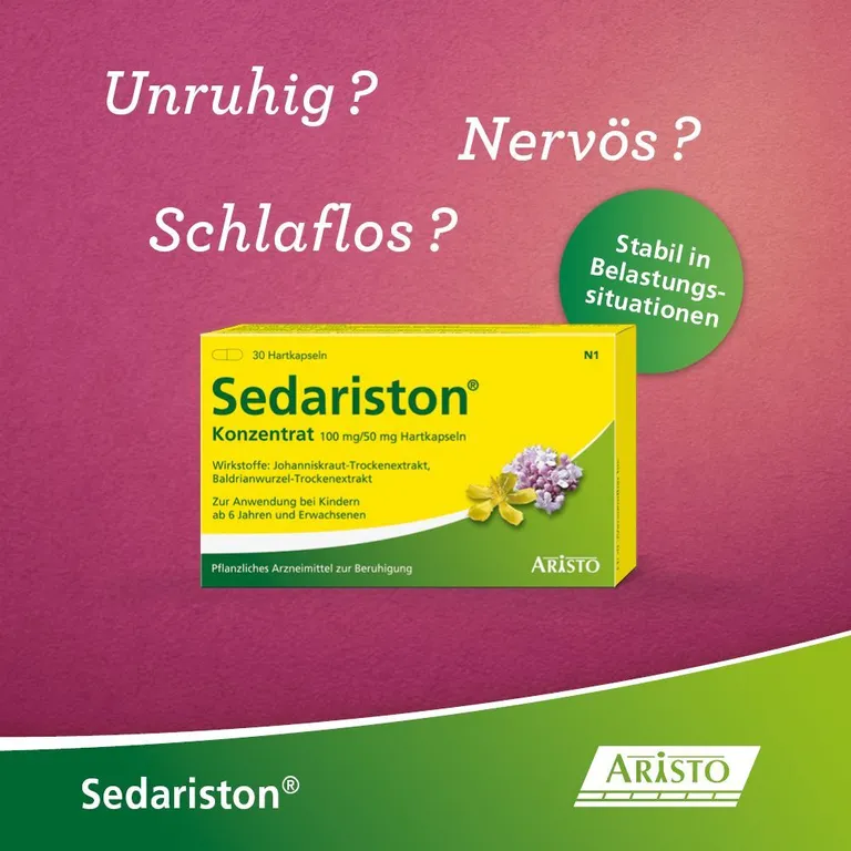 shopapotheke Sedariston® Konzentrat 100 mg/50 mg JETZT KAUFEN