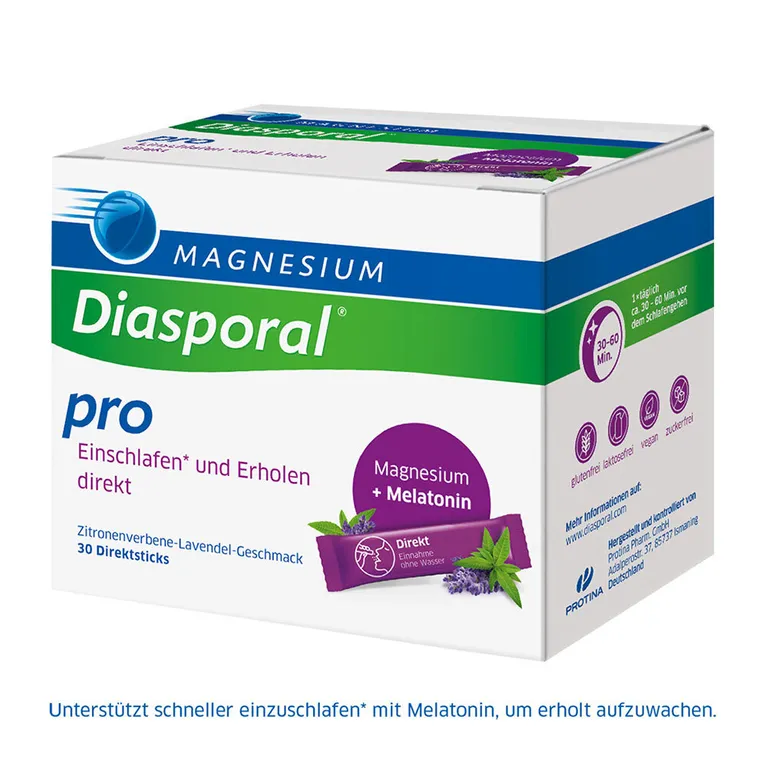 shopapotheke Magnesium-Diasporal® Pro Einschlafen* und Erholen direkt Direktgranulat Bis zu 50% Rabatt