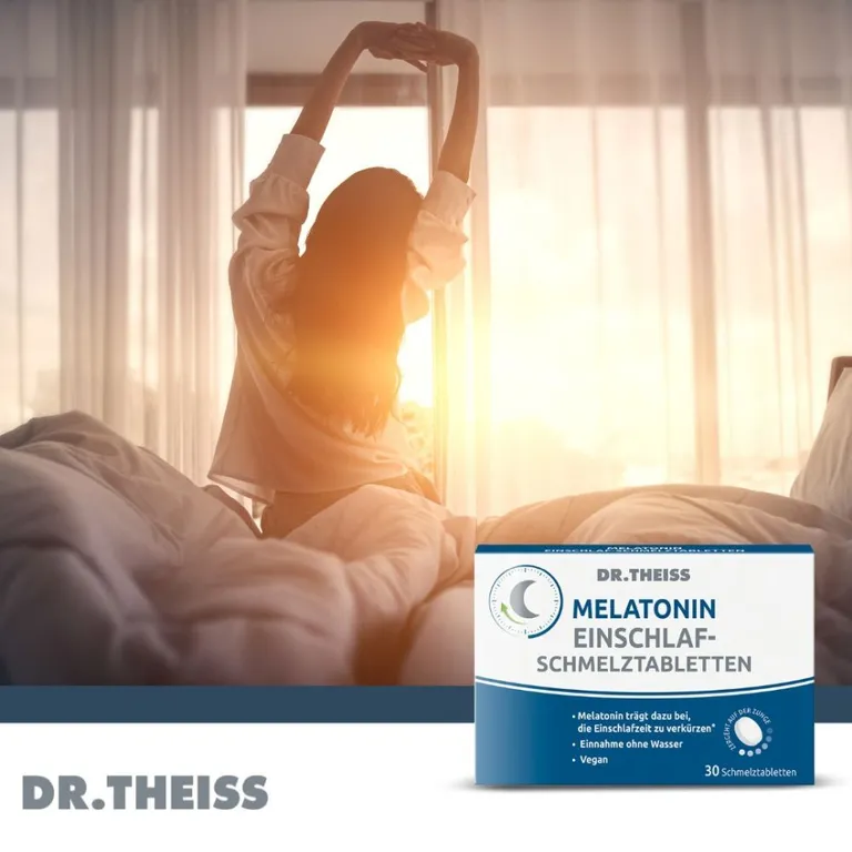 shopapotheke Dr. Theiss Melatonin Einschlaf-Schmelztabletten Bis zu 60% Rabatt