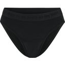 eccoverde The Female Company Periodenunterwäsche - Slip Cotton Basic Black Ultra Strong 32