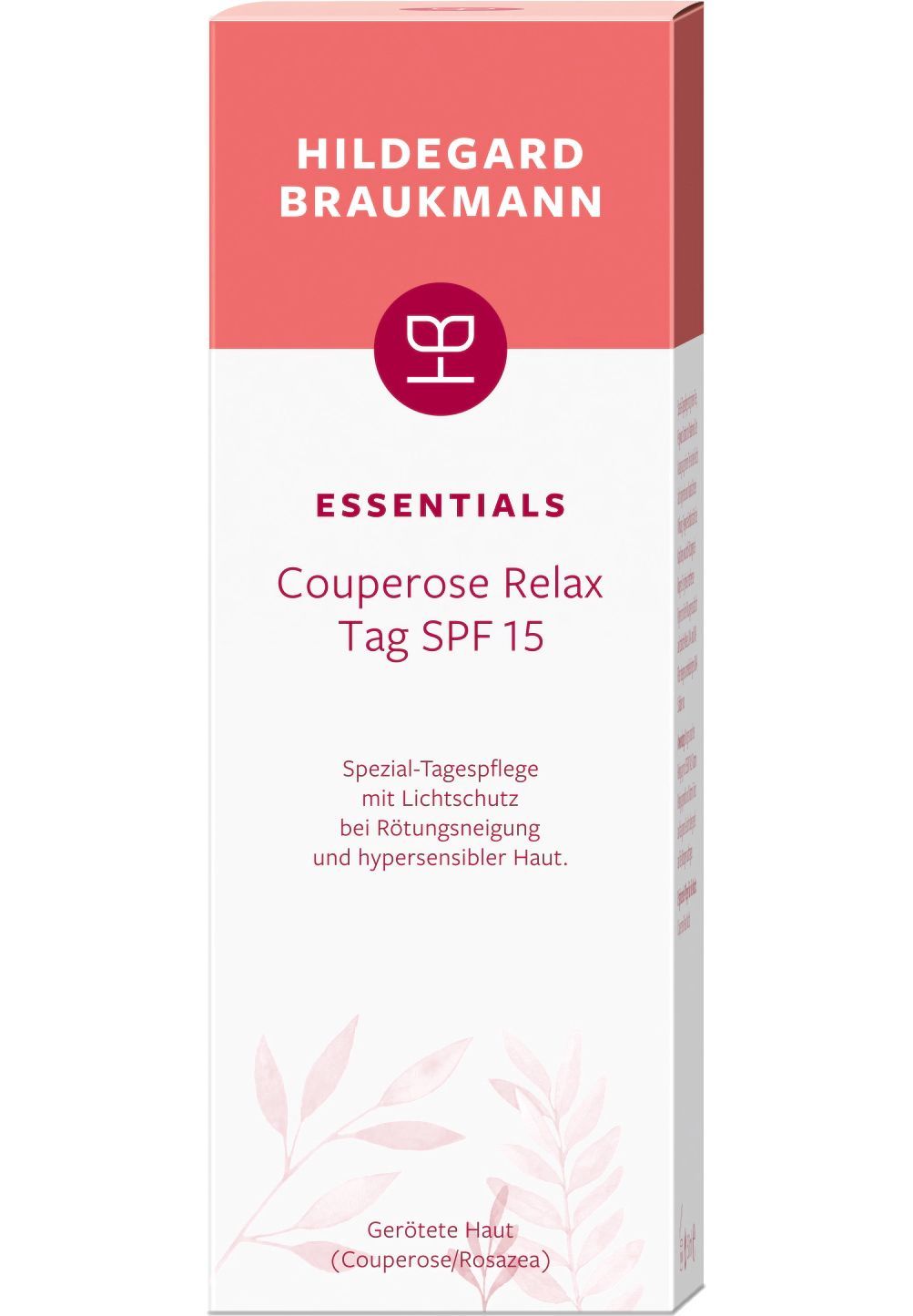 HILDEGARD BRAUKMANN ESSENTIALS Couperose Relax Tag LSF 15 Hotsell
