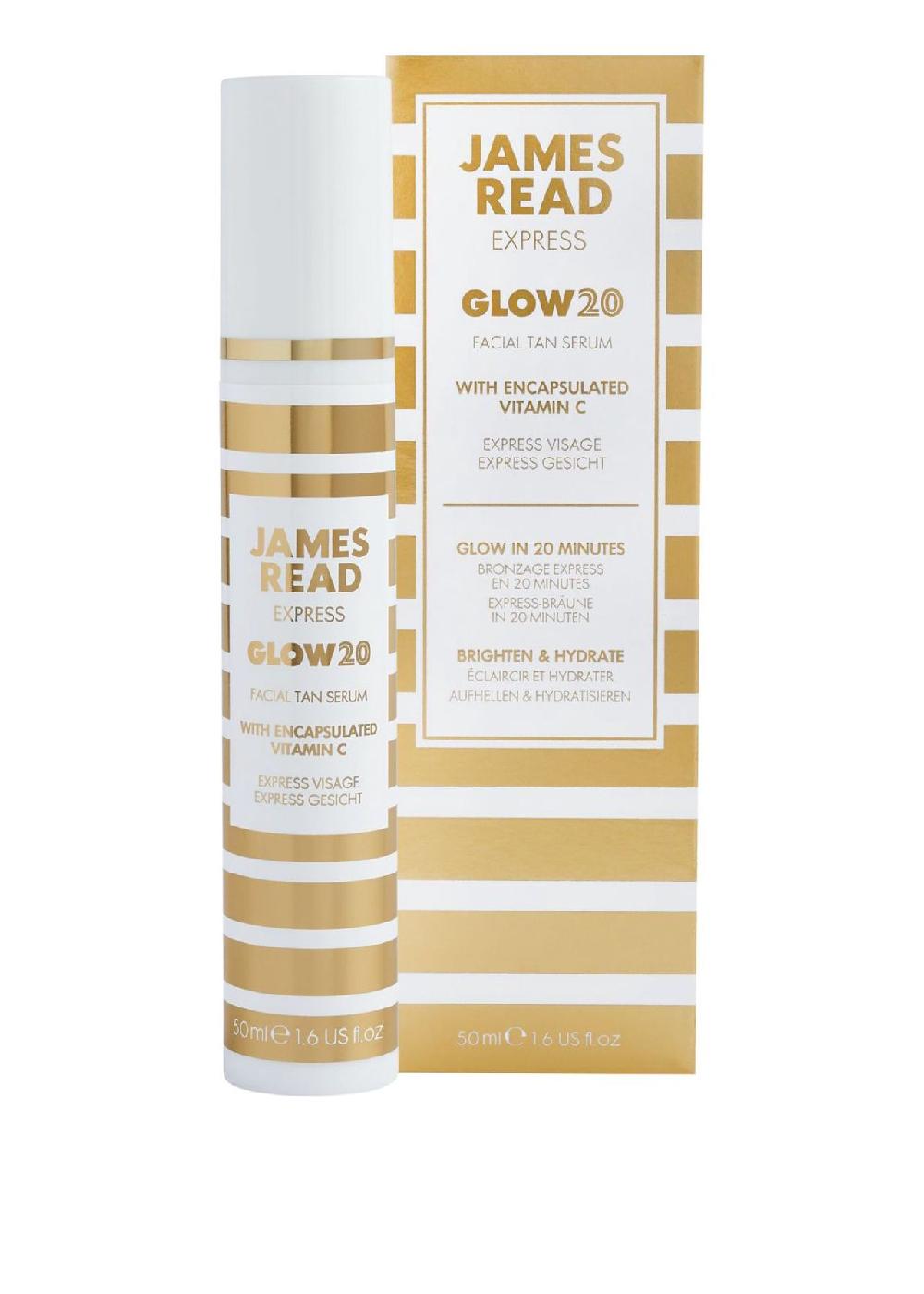 JAMES READ Selbstbräuner Gesicht Glow 20 Facial Serum Super Rabatt