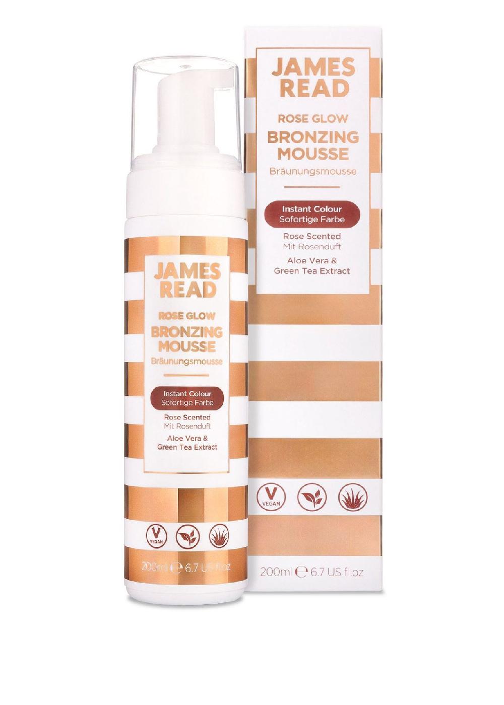 JAMES READ Selbstbräuner Gesicht Rose Glow Bronzing Mousse Fabrikladen