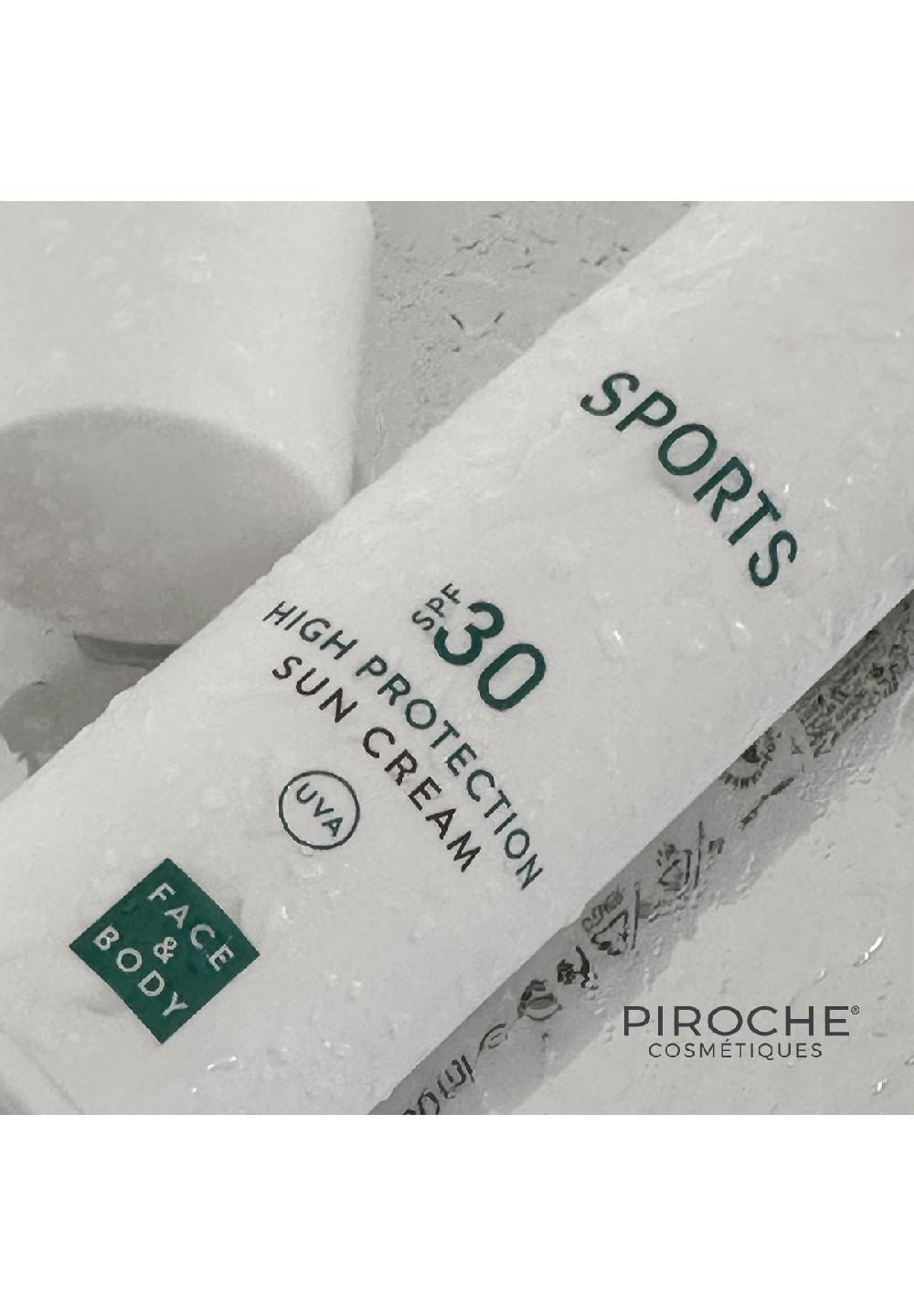 PIROCHE® COSMÉTIQUES SPORTS High Protection Sun Cream SPF30 Blitzverkäufe